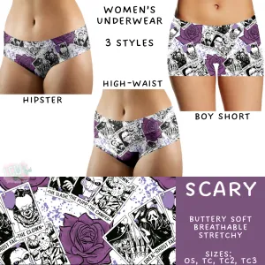 Ready to Ship - Scary Women's Underwear - High Waist
