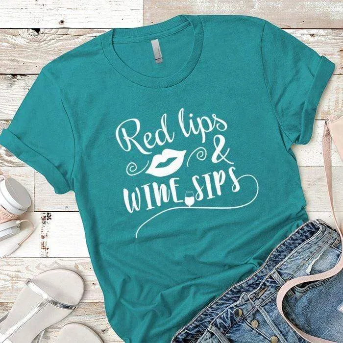 Red Lips Premium Tees