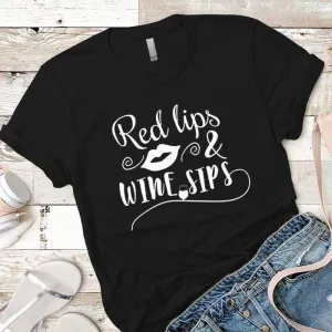 Red Lips Premium Tees