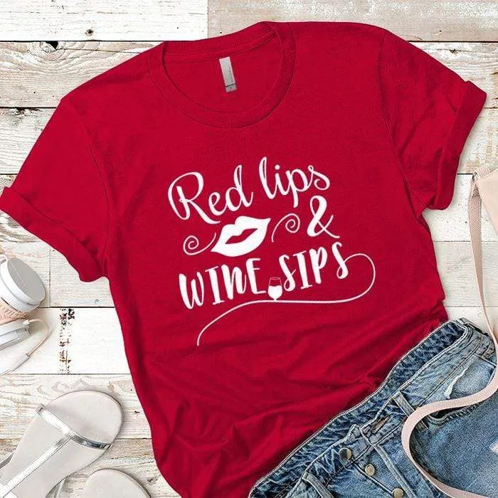 Red Lips Premium Tees