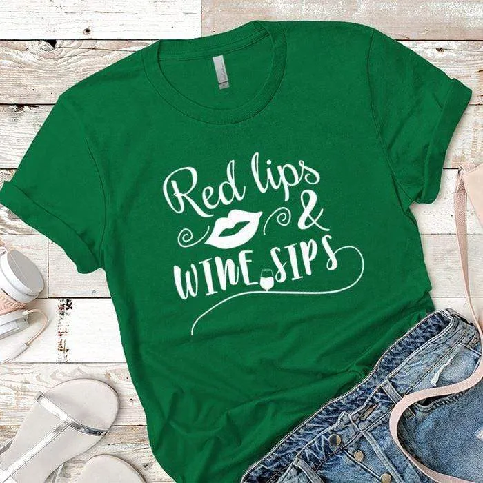 Red Lips Premium Tees