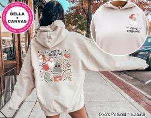 Retro Merry Christmas Favorite Things 2 Sided Tee or Sweatshirt