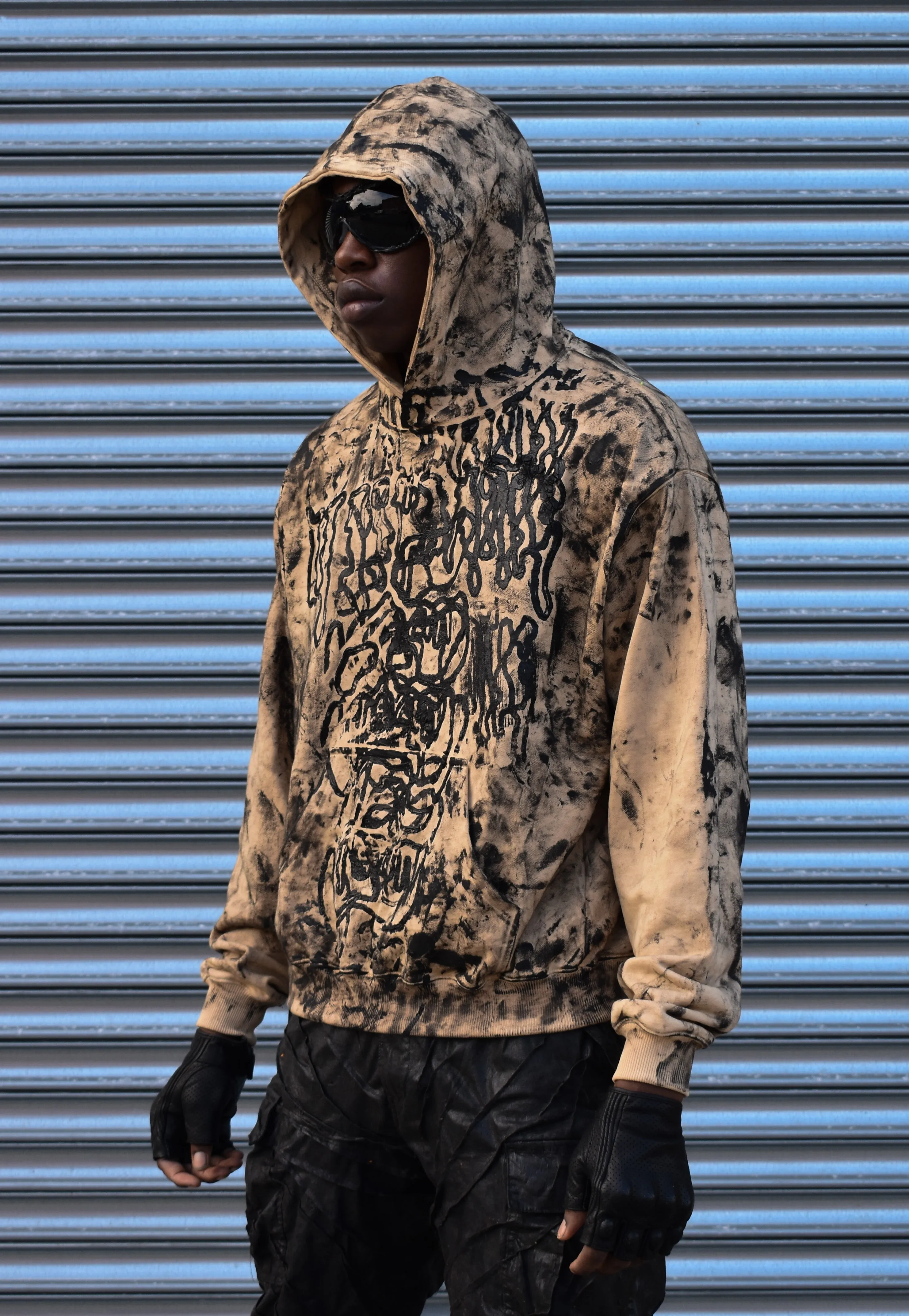 RoadRunner Hoodie in Beige