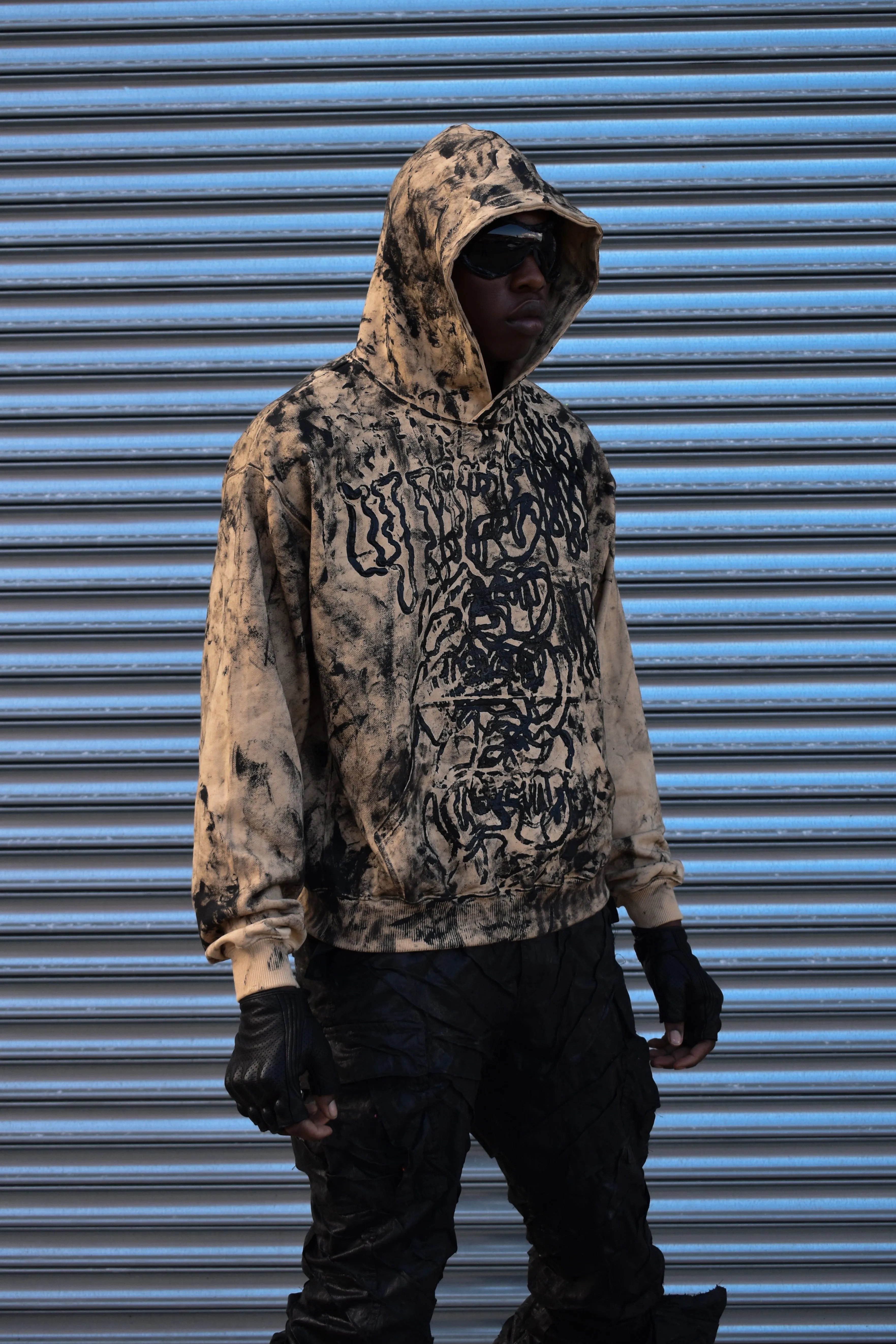 RoadRunner Hoodie in Beige