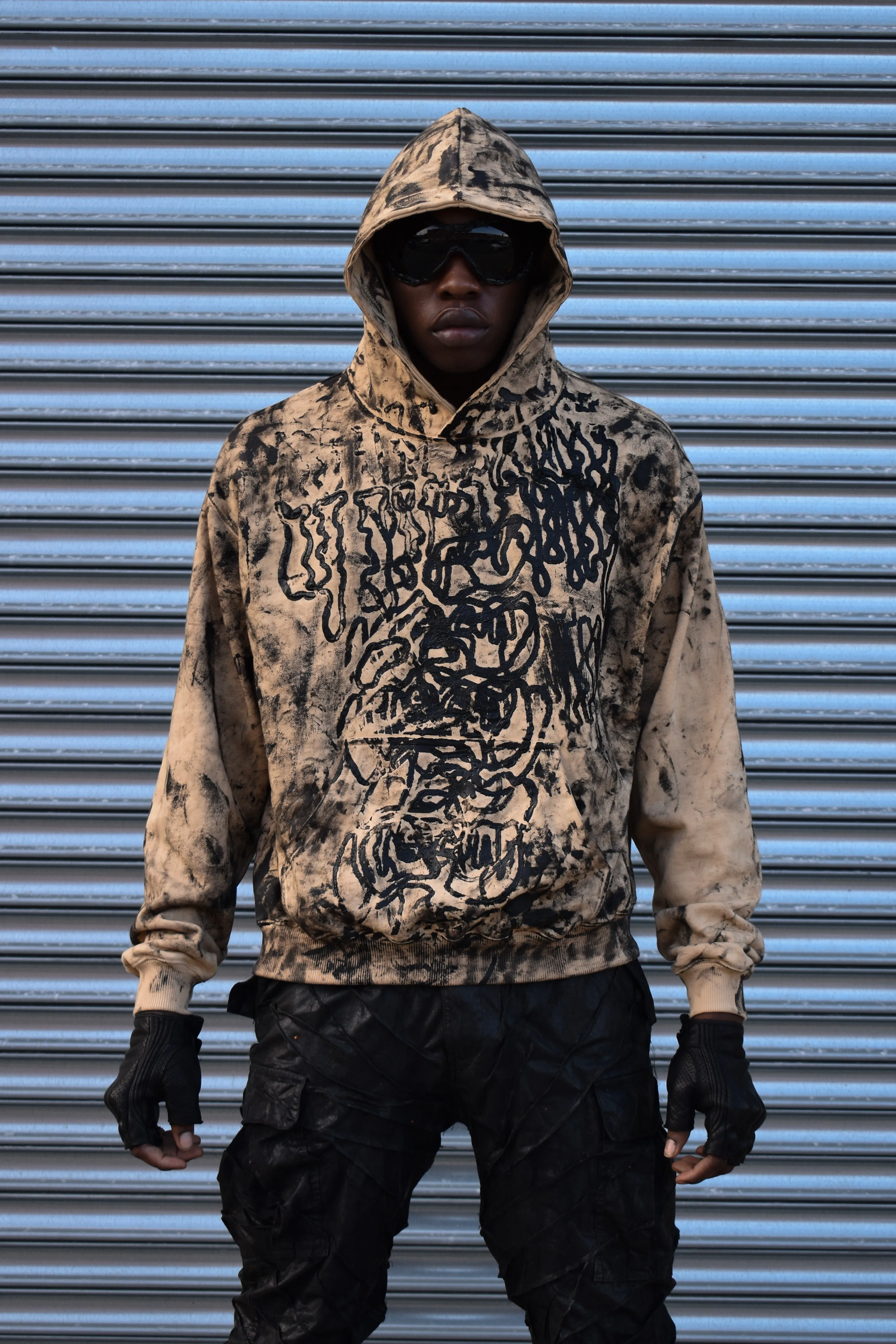 RoadRunner Hoodie in Beige