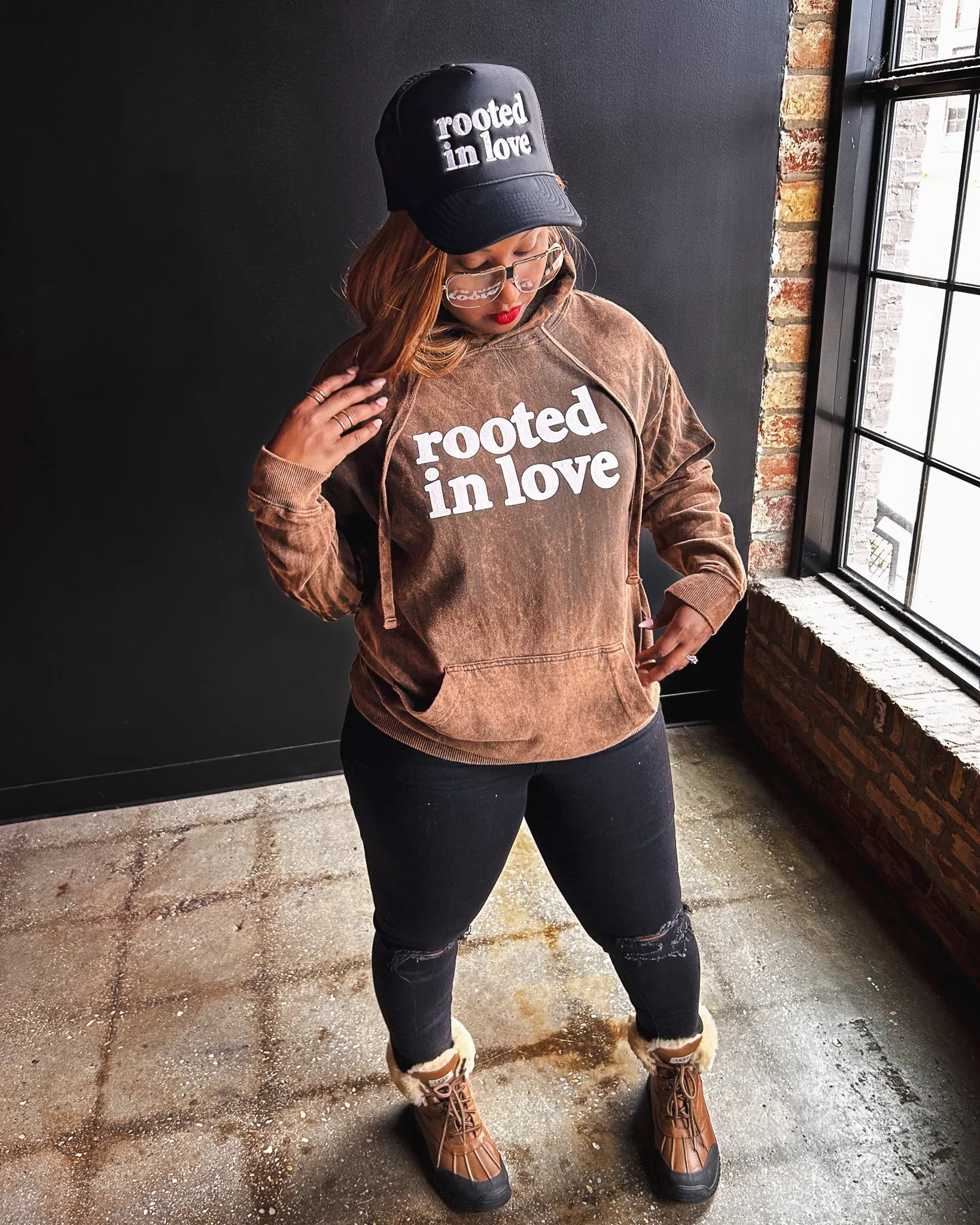 Rooted In Love Adult Box Hoodie
