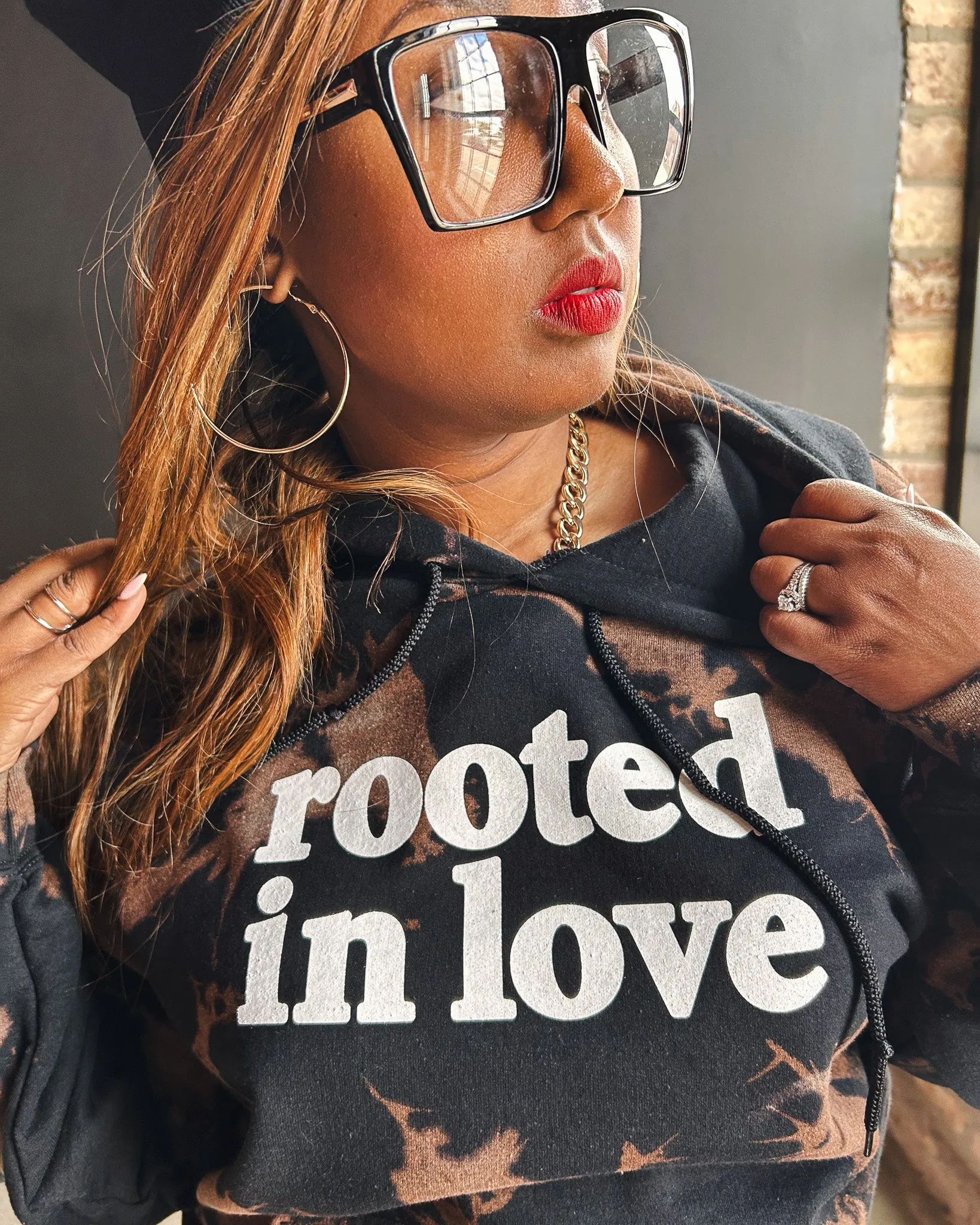 Rooted In Love Adult Box Hoodie