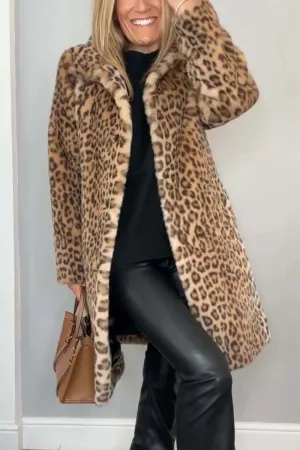 ROSA™ |  Leopard Winter Coat