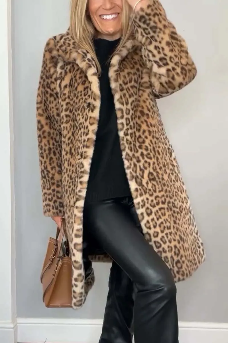 ROSA™ |  Leopard Winter Coat
