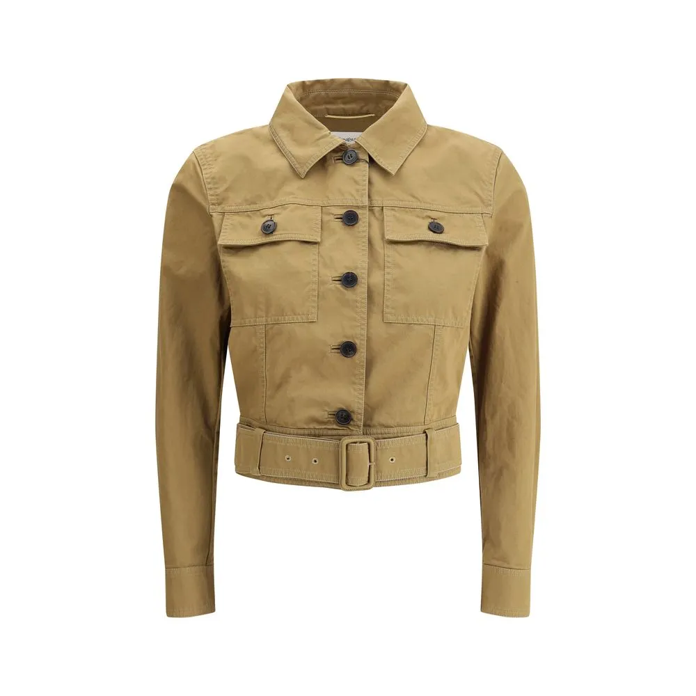 Saint Laurent Cotton cropped Jacket
