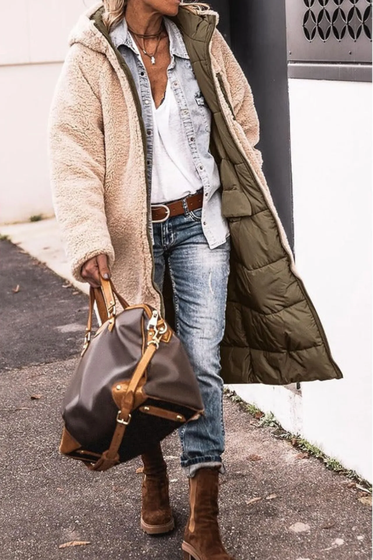 SASHA™ | Elegant Reversible Coat
