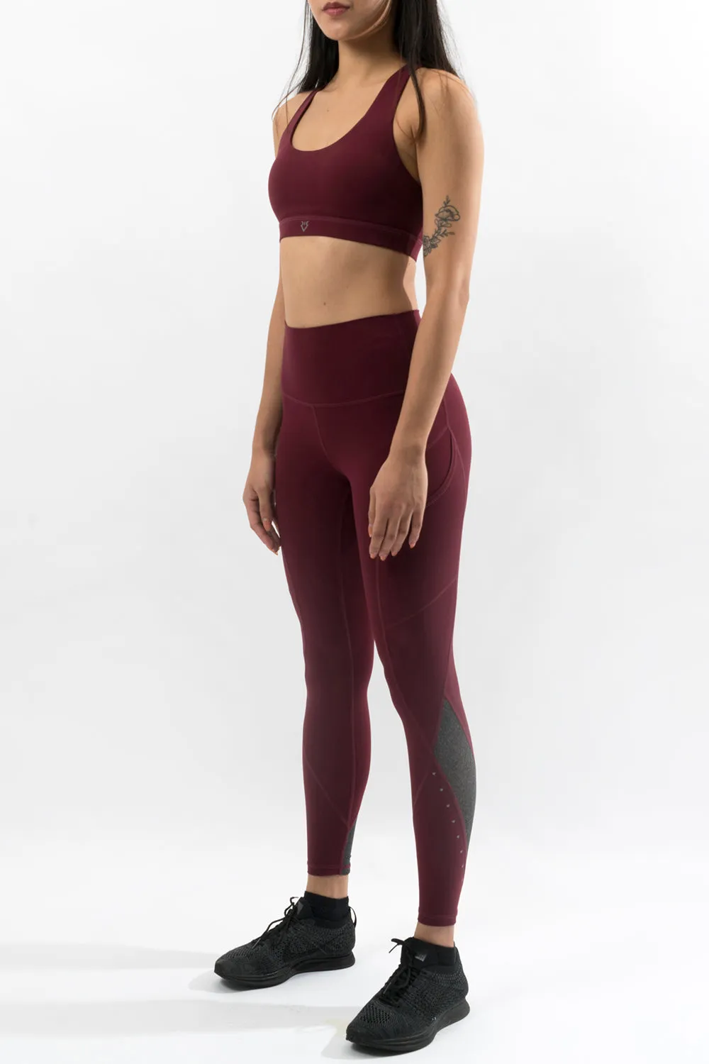 Sculpt Leggings Burgundy