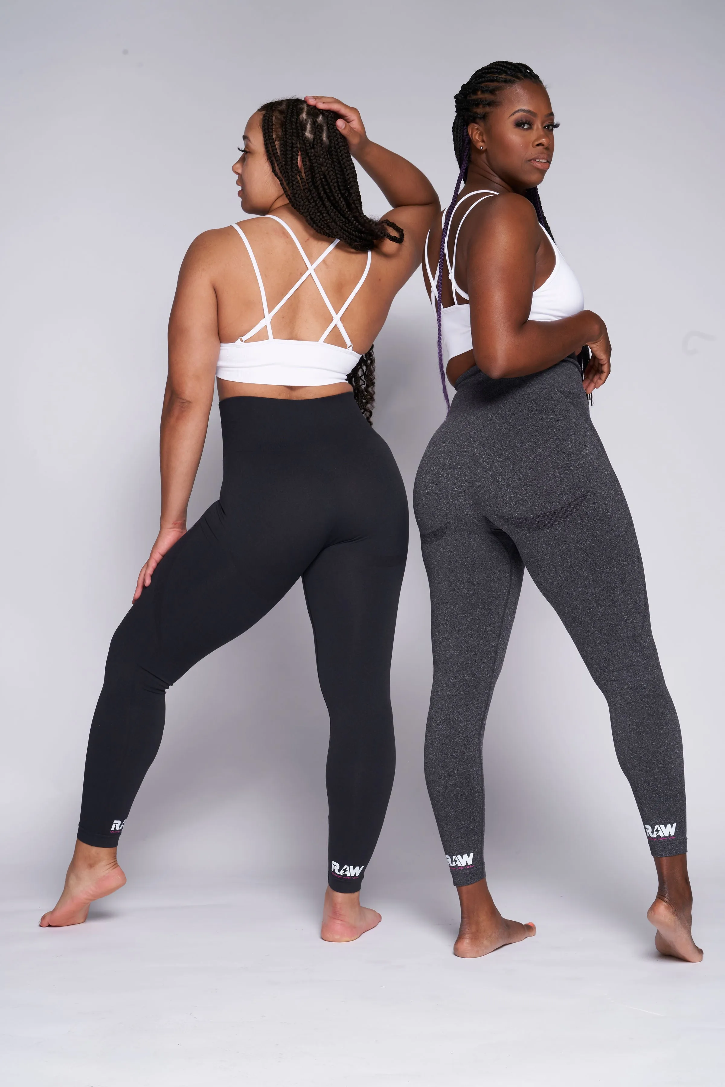 Seamless Contour Leggings - Gray