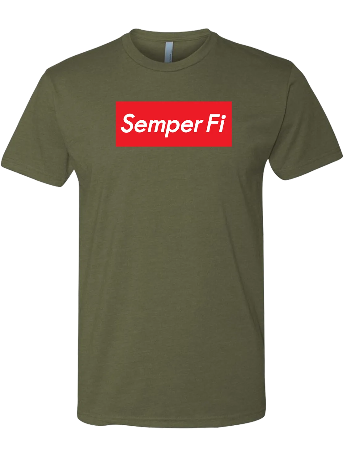 Semper Fi  Logo Box T-Shirt