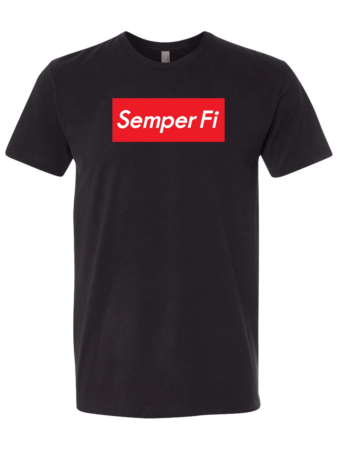 Semper Fi  Logo Box T-Shirt