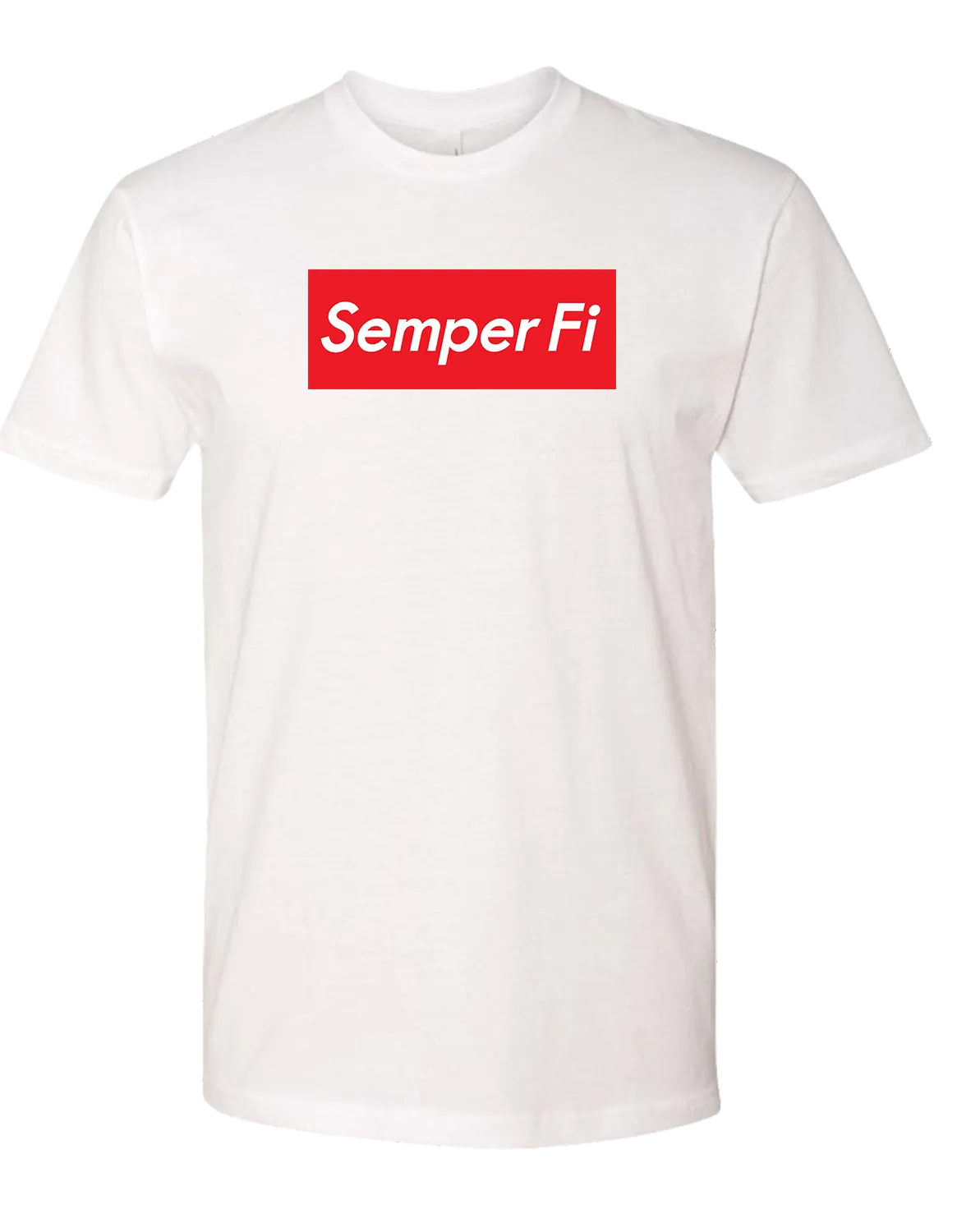 Semper Fi  Logo Box T-Shirt