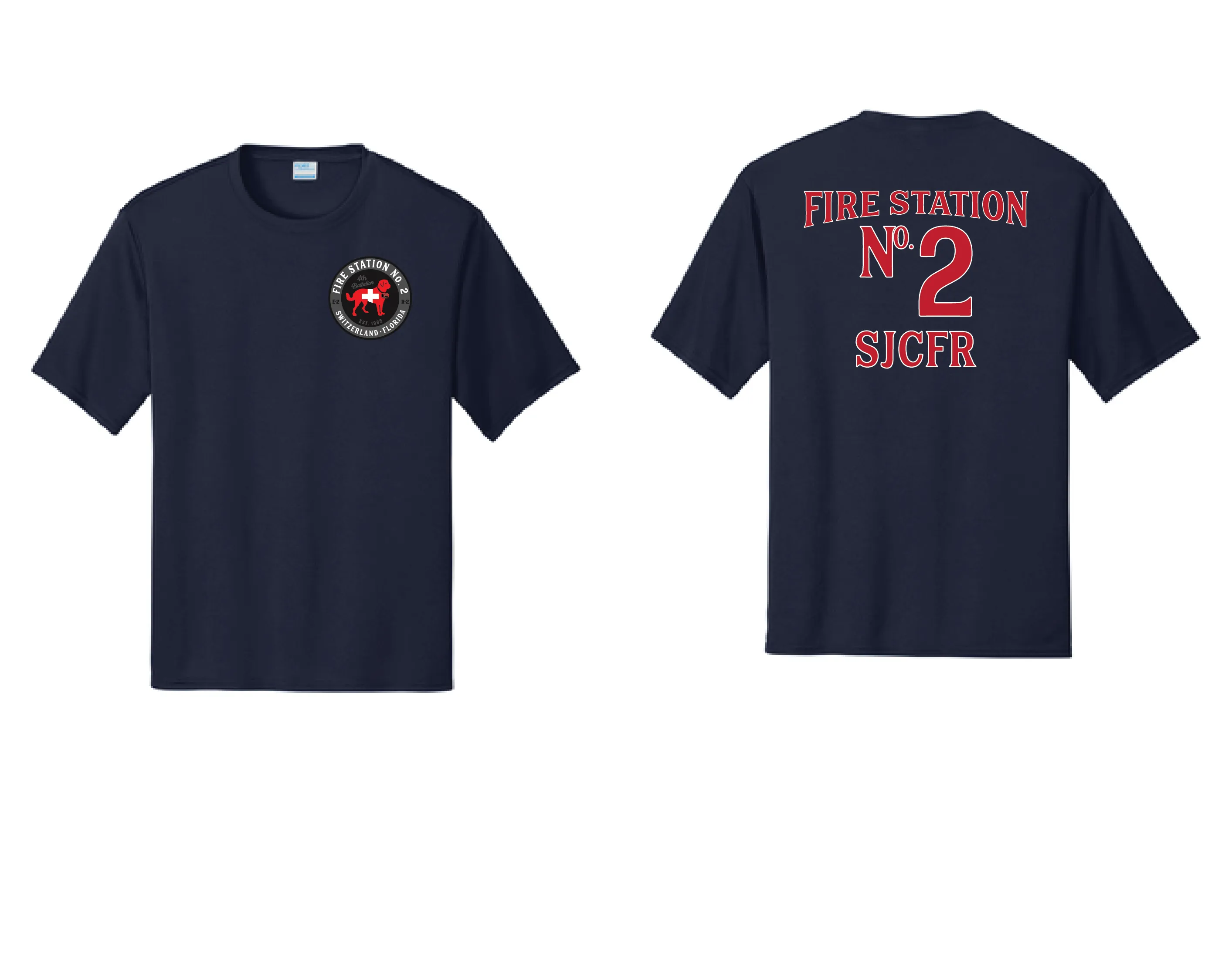 SJCFR Station 2 Short Sleeve Drifit Shirt