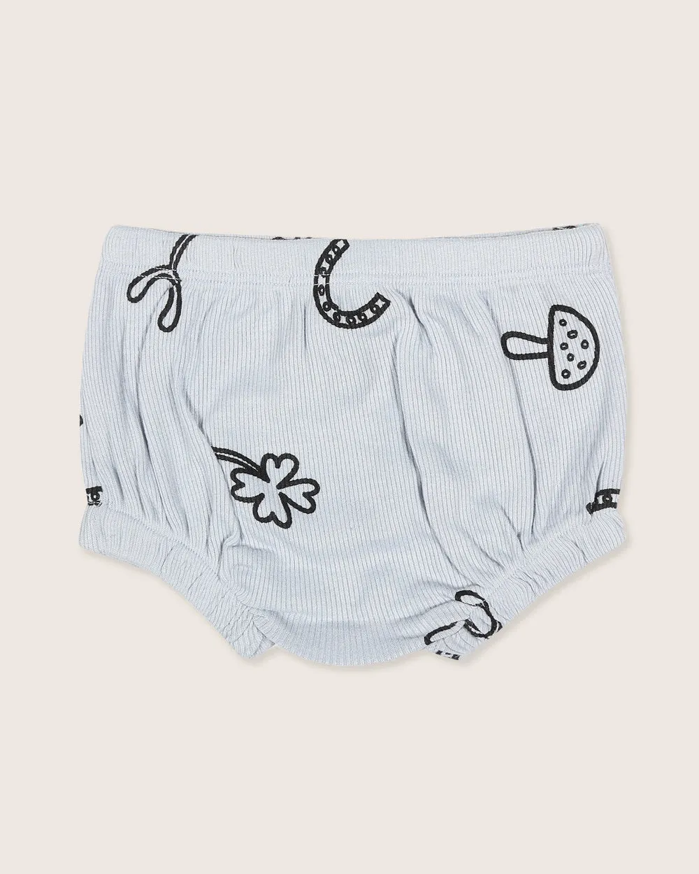 Sky Blue Lucky Print Bloomers