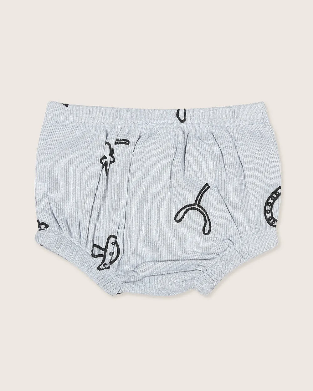 Sky Blue Lucky Print Bloomers