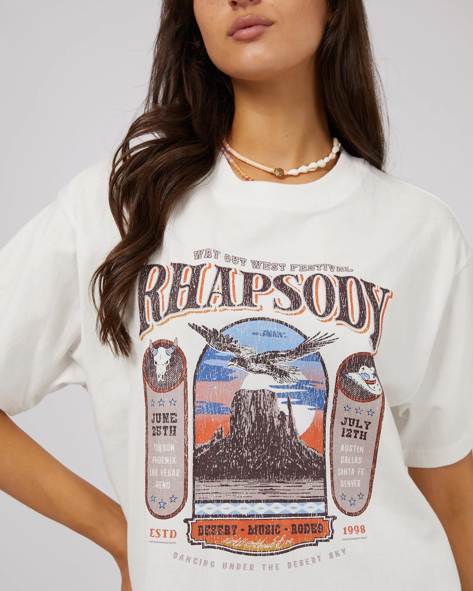 Sky Dance Oversized Tee
