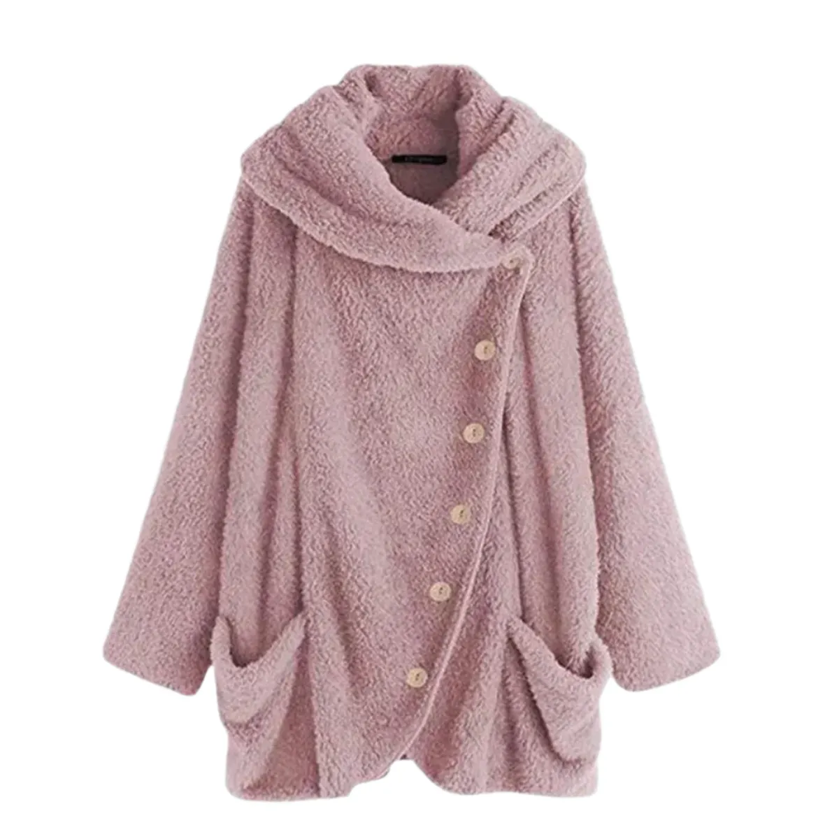 Sofia – Cozy Fluffy Shaggy Jacket for Women