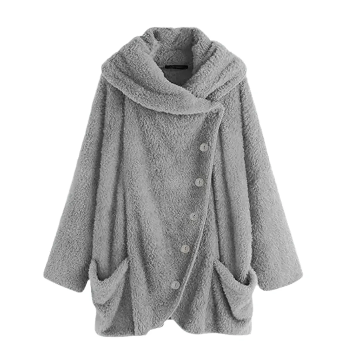 Sofia – Cozy Fluffy Shaggy Jacket for Women