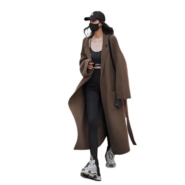 Sofia – Elegant Long Women's Coat for Every Occasion
