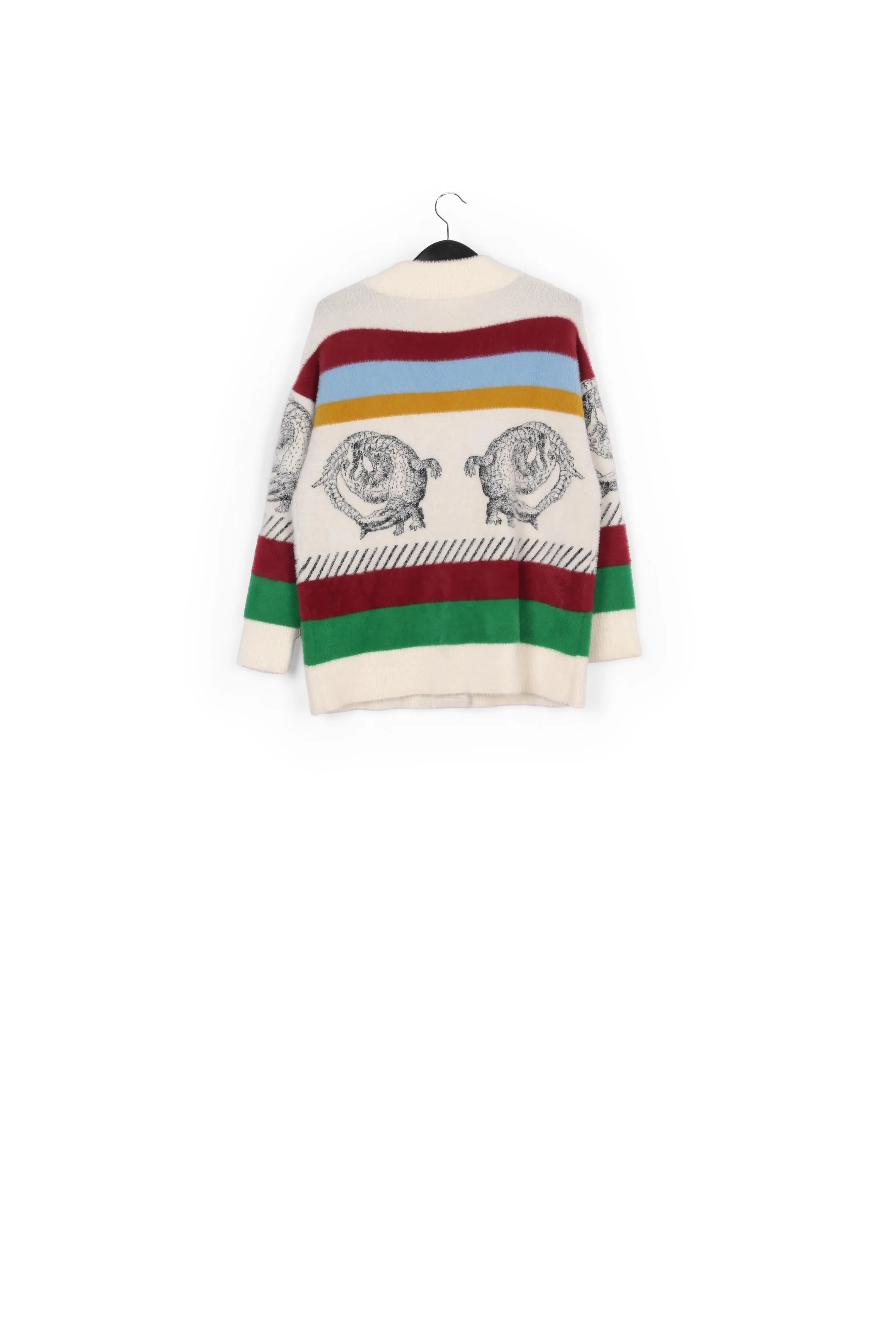 Soft stripes cardigan