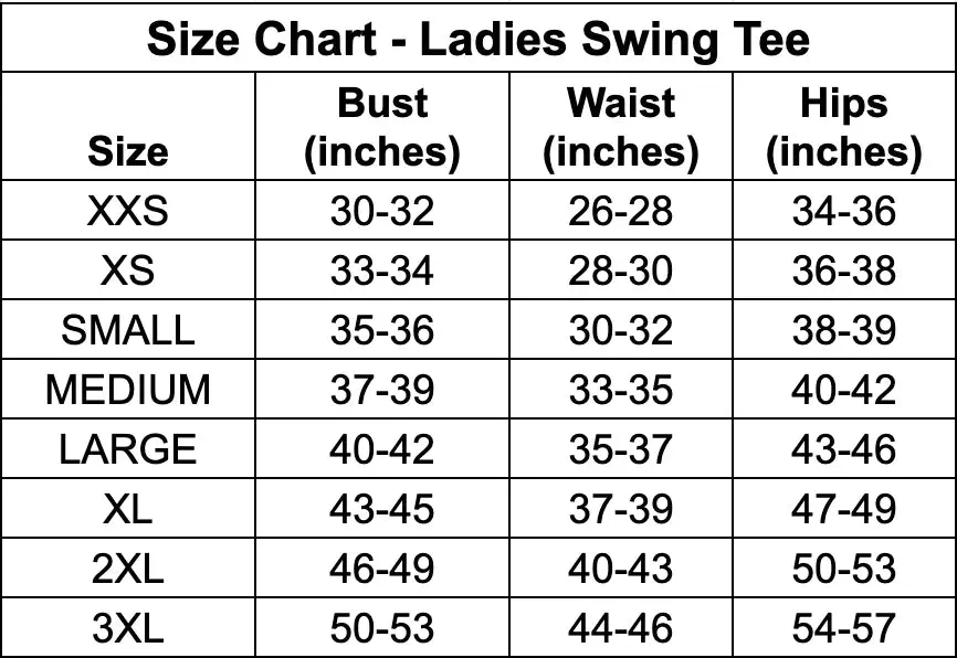 Solids Sale Ladies' Swing Tee