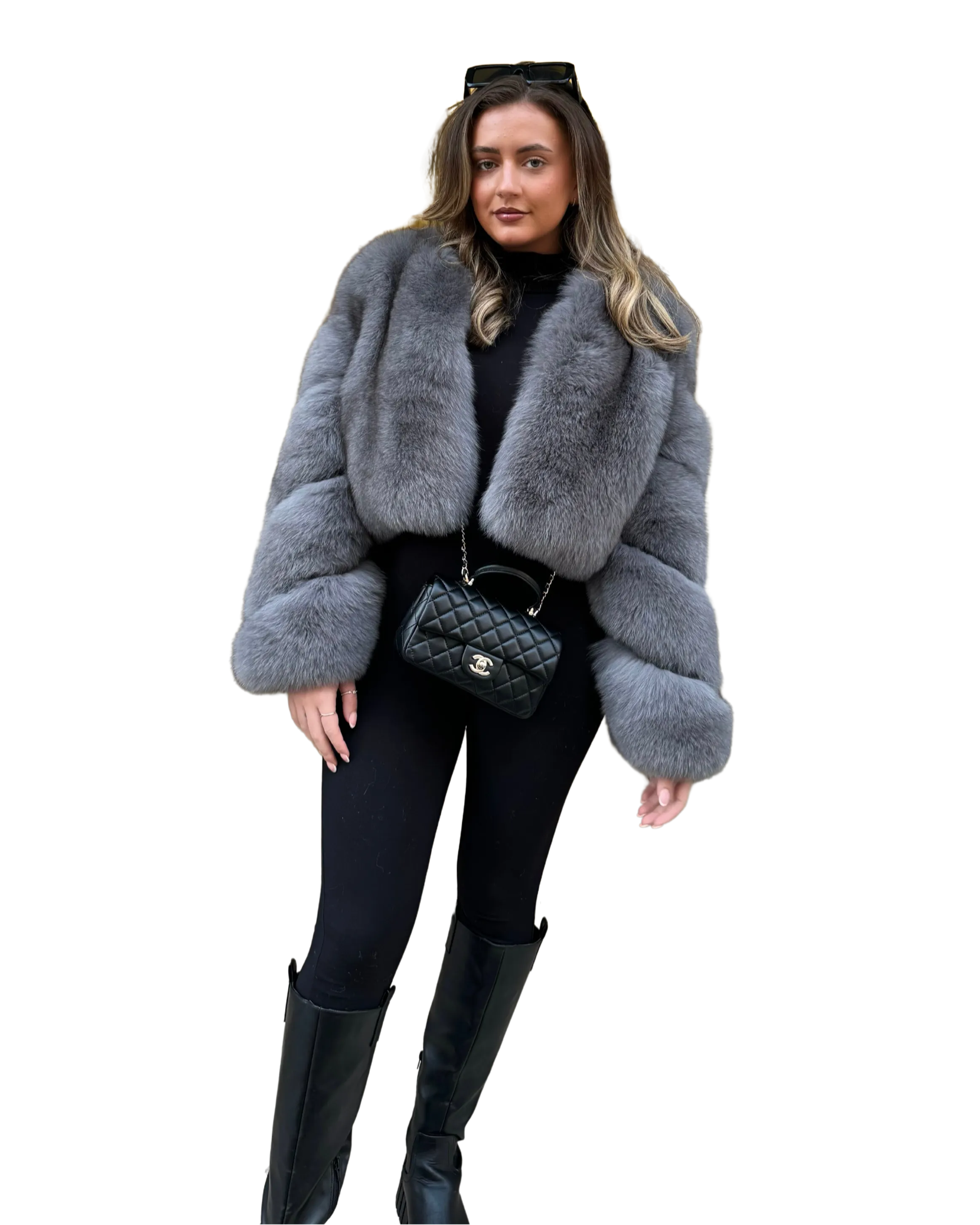 Sophia™ | Elegant Cross Sleeves Coat