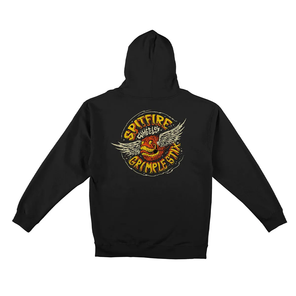 Spitfire - Flying Grimple Hoodie Black