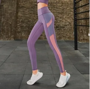 Sport Stitching Fitness Pocket Leggings Yoga Pants trendy