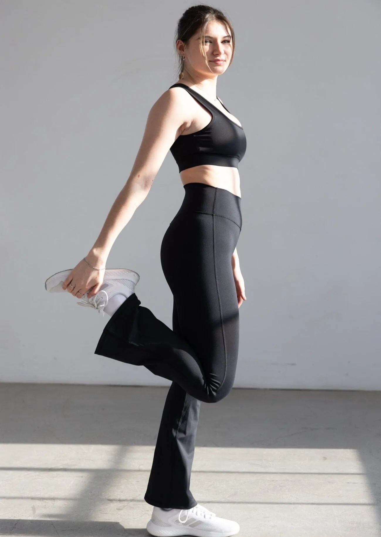 Stacy Flare Leggings Black