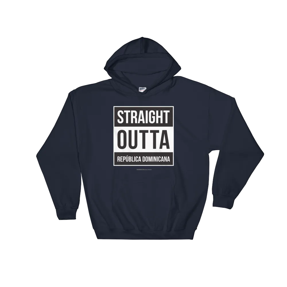 Straight Outta República Dominicana Unisex Hoodie