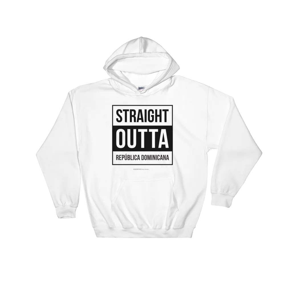 Straight Outta República Dominicana Unisex Hoodie