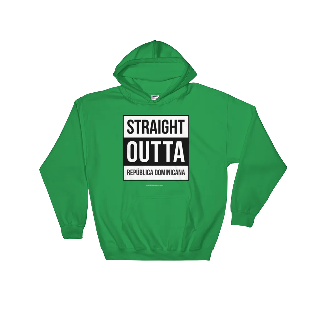 Straight Outta República Dominicana Unisex Hoodie
