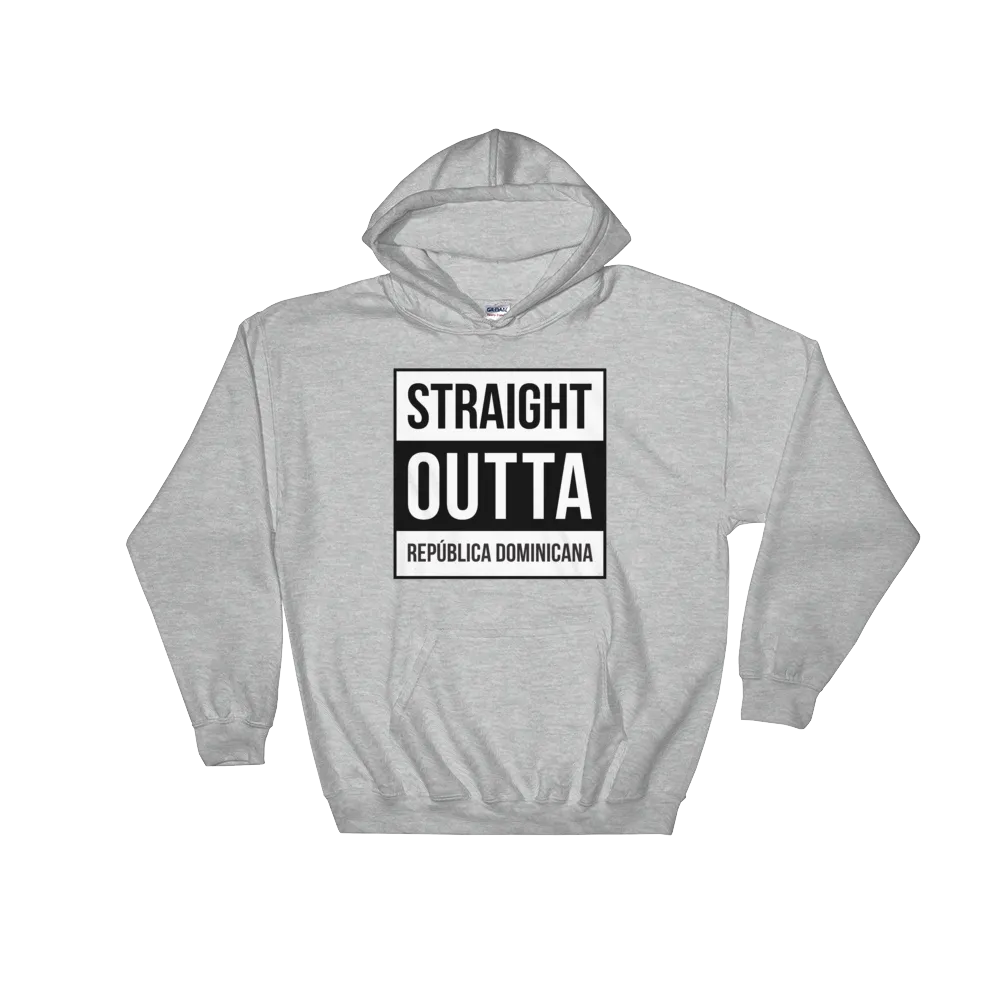 Straight Outta República Dominicana Unisex Hoodie