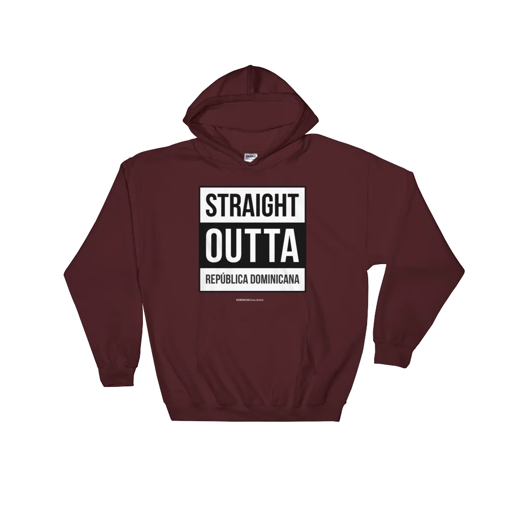 Straight Outta República Dominicana Unisex Hoodie