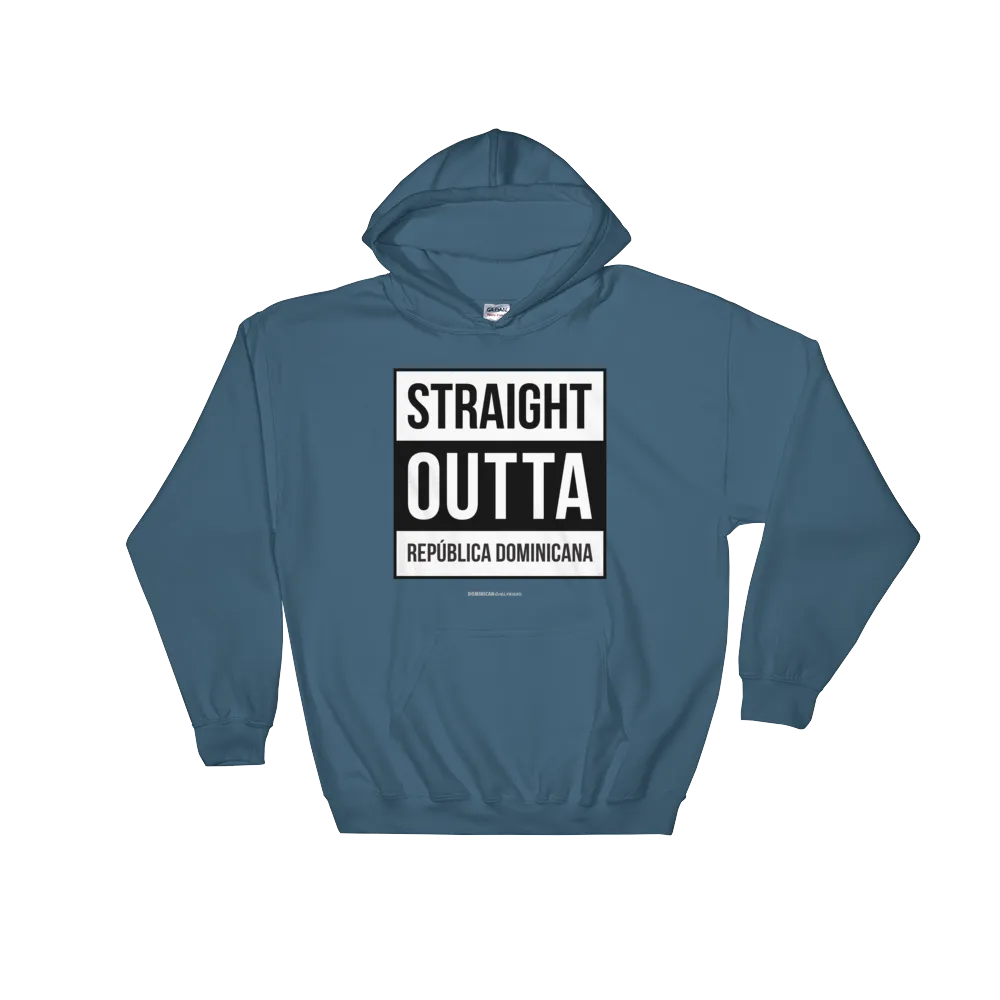 Straight Outta República Dominicana Unisex Hoodie