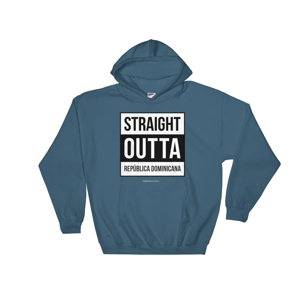 Straight Outta República Dominicana Unisex Hoodie