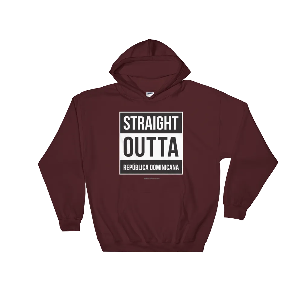 Straight Outta República Dominicana Unisex Hoodie
