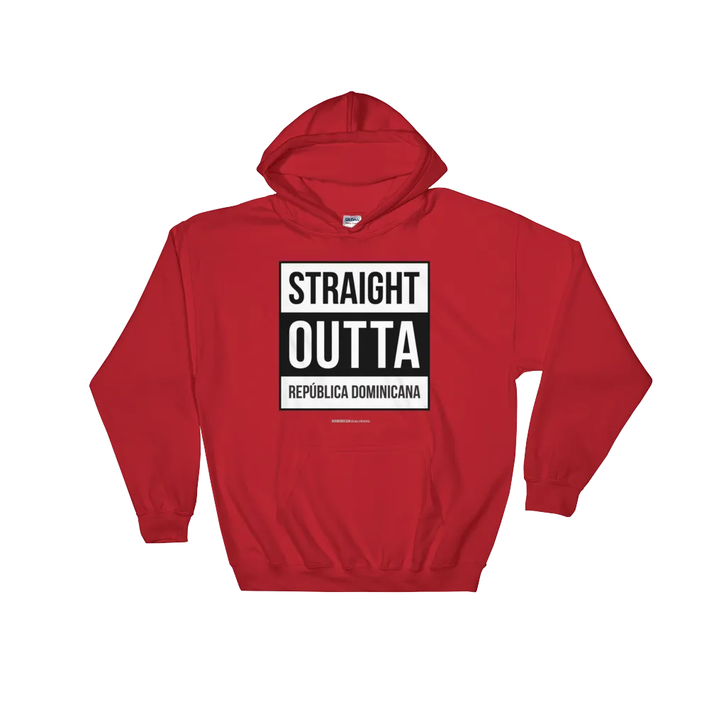 Straight Outta República Dominicana Unisex Hoodie