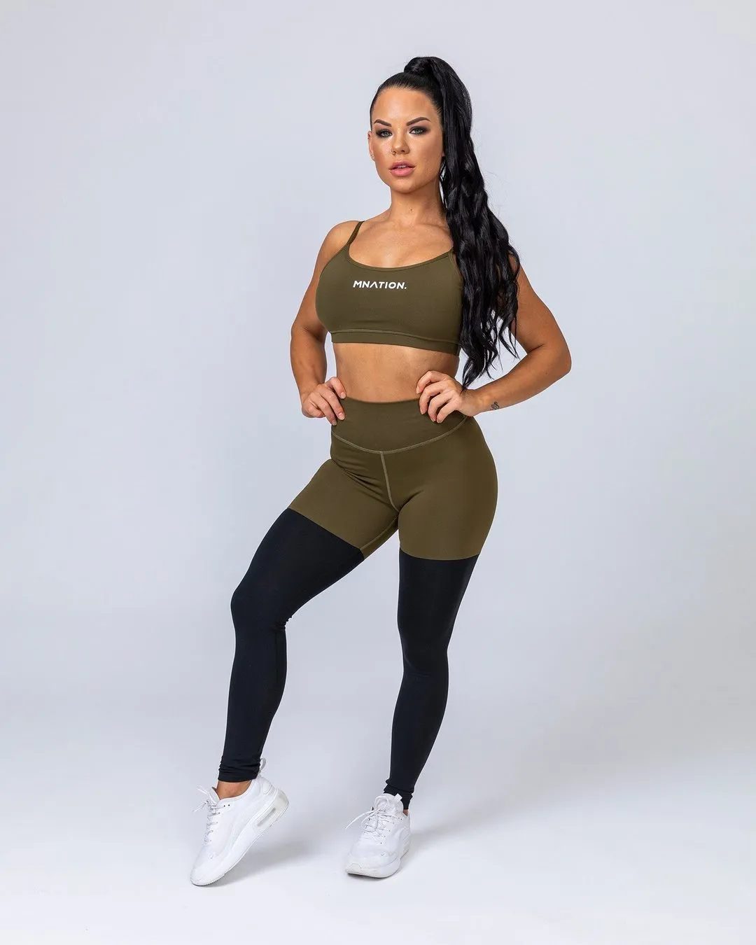 Summer Scoop Bra - Khaki