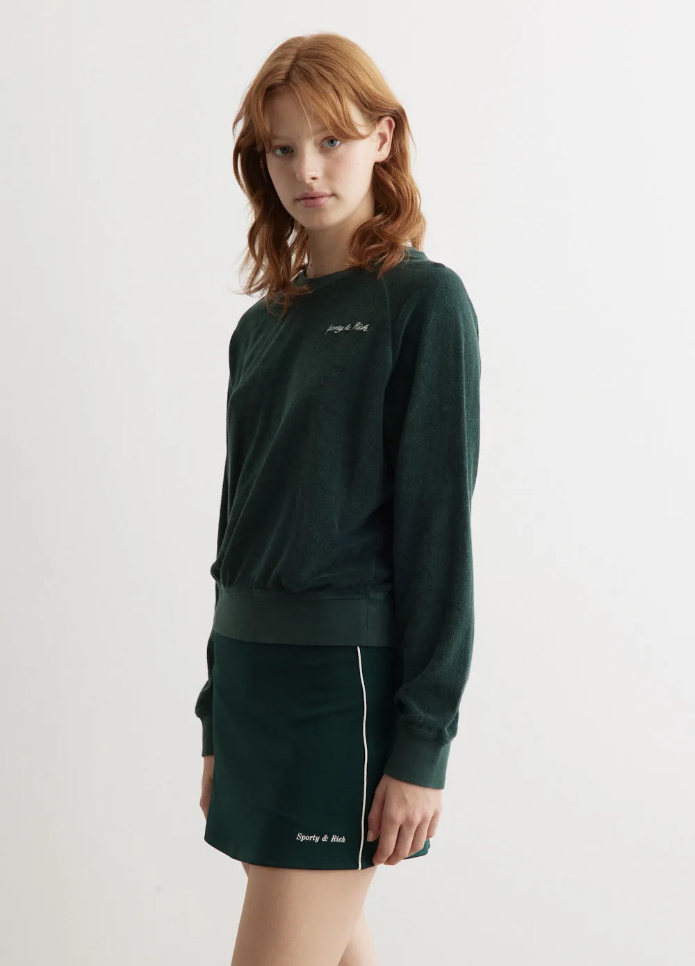 Syracuse Terry Crewneck