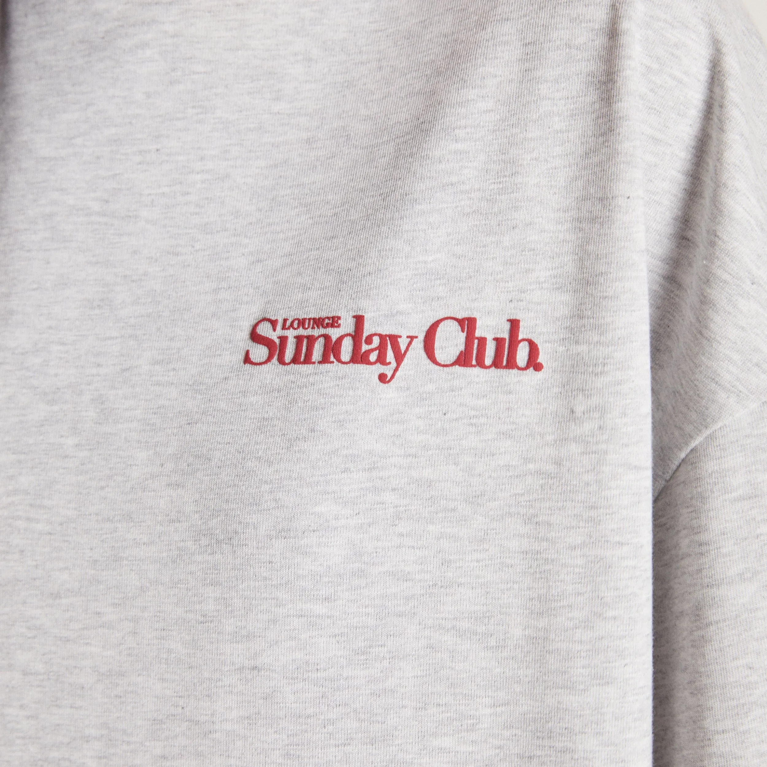 T-Shirt Boxy - Gris Chiné