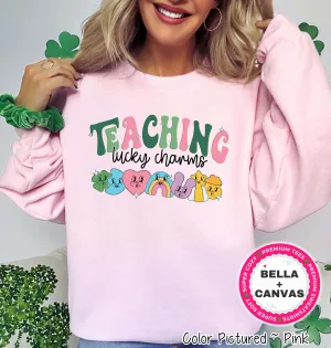 Teaching Lucky Charms St Patricks Day Tee or Sweatshirt