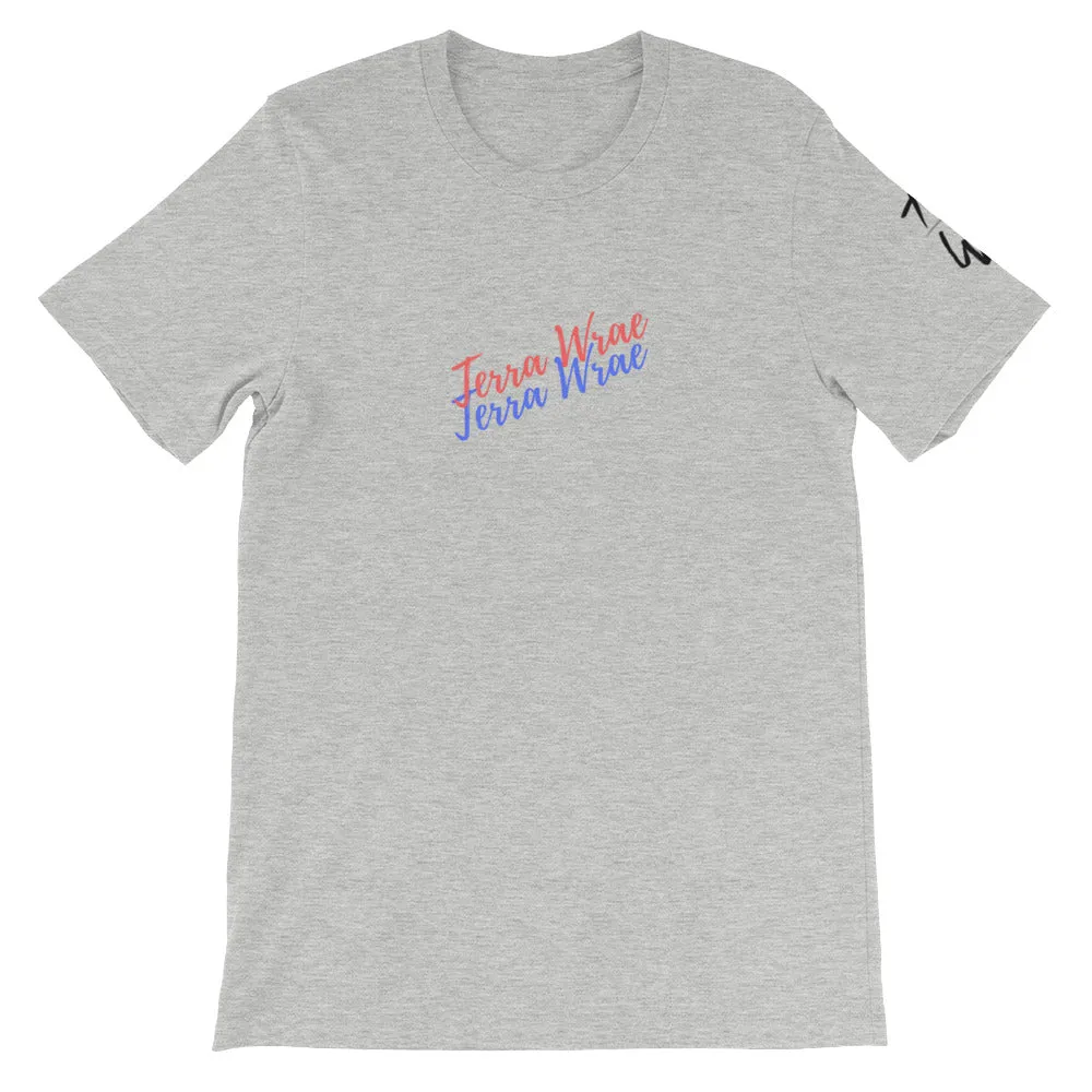 Terra Wrae Tee - (red&blue)
