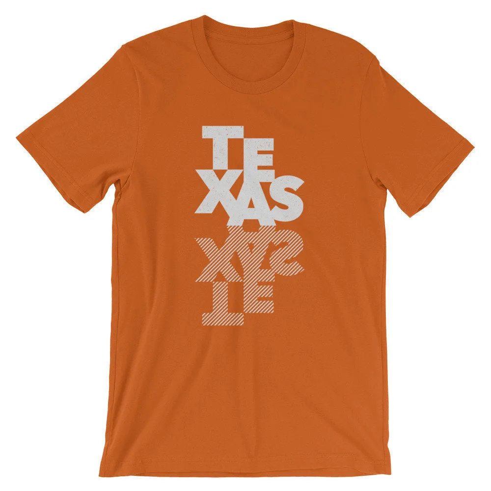 TEXAS mirror slash Unisex T-shirt