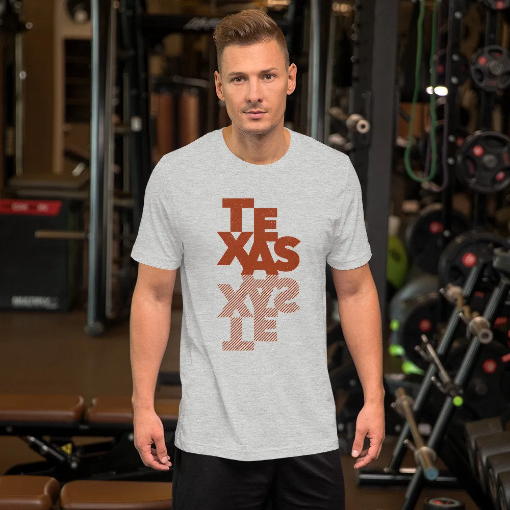 TEXAS mirror slash Unisex T-shirt