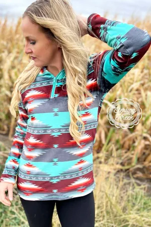 Texas Rain Fitted Pullover